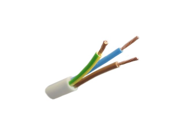  Provodnik H03VV-F 2x0,75 crna (PP/L)     